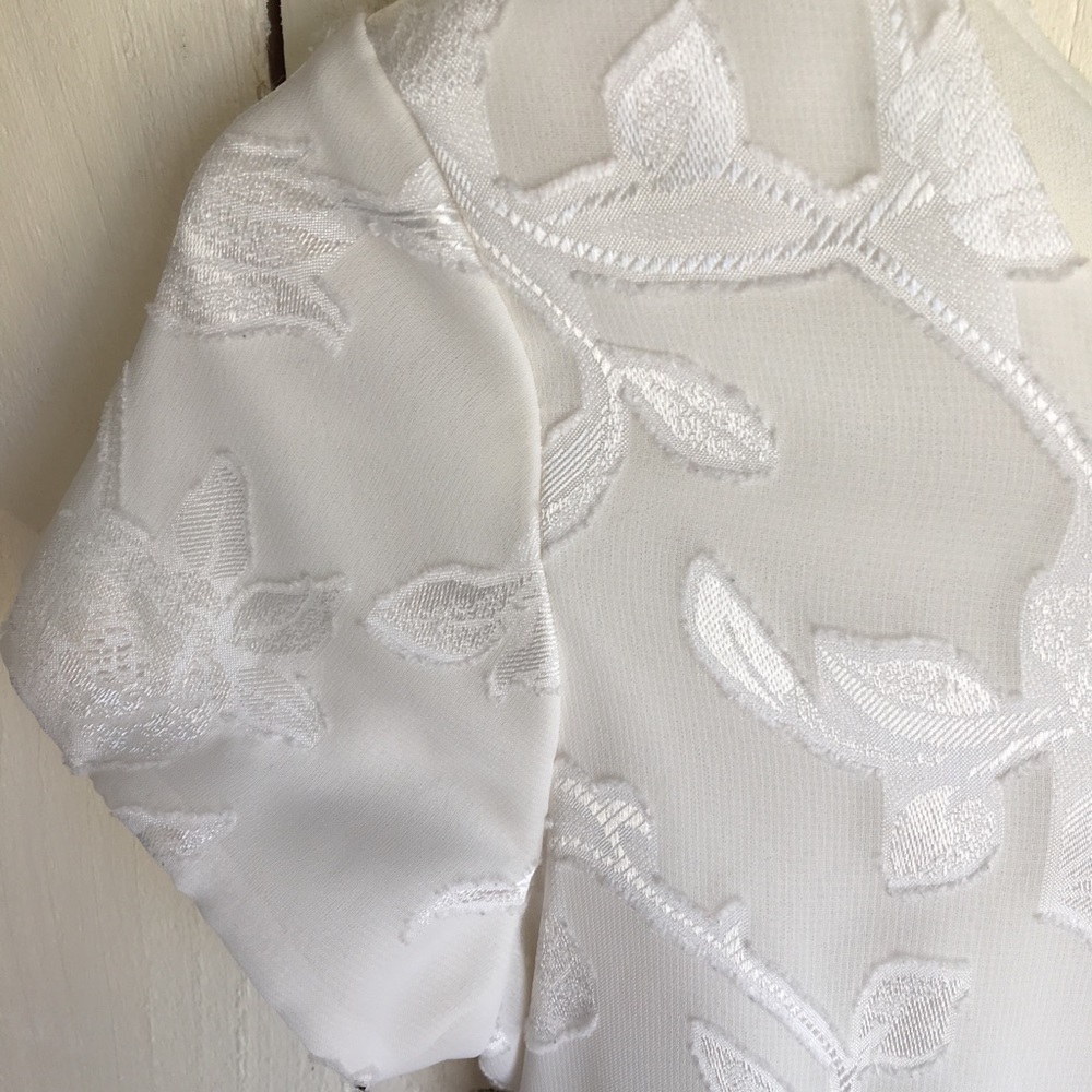 Rose Cottage Ivory Special Occasion Dress SZ 10 - Picture 8 of 13